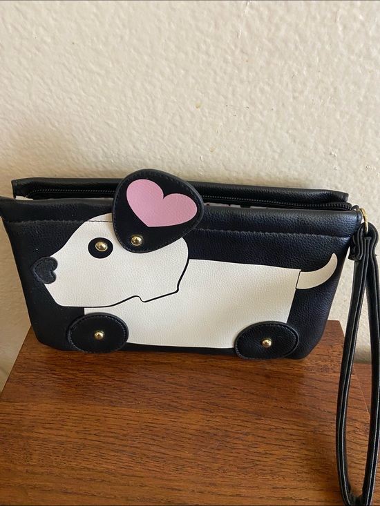 Luv Betsey Handbags - LUV BETSEY BY BETSEY JOHNSON Dog Wristlet Wallet
